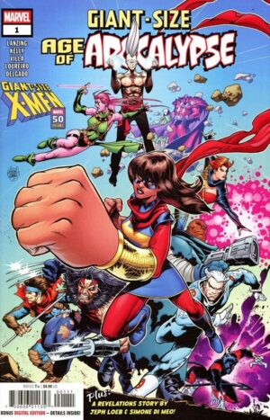 Giant-Size Age of Apocalypse (2025) #1 NM Adam Kubert Cover – X-Men #21 Comic Book Marvel 2024 Uncanny X-Men