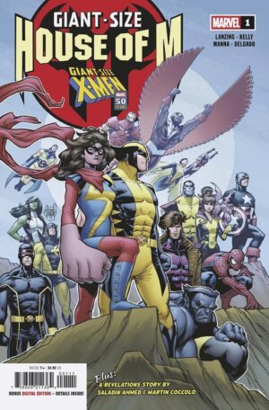 Giant-Size House of M (2025) #1 NM Adam Kubert Cover – X-Men #21 Comic Book Marvel 2024 Uncanny X-Men