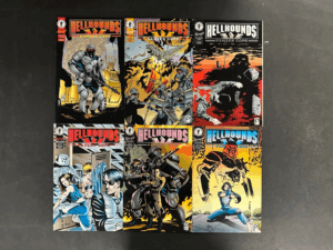 Hellhounds: Panzer Cops (1994) #1-6 VF- Dark Horse Comics – Hellhounds #1-6 Comic Book Dark Horse Comics 1994 Other