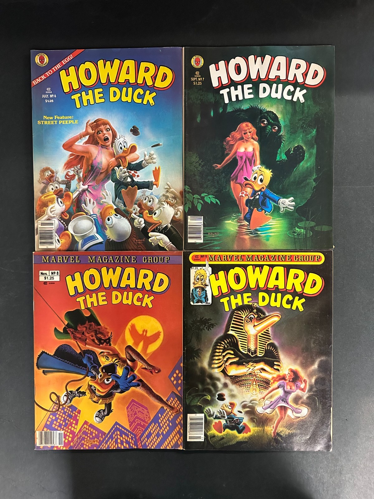 Howard The Duck (1979) #1-9 Complete Set FN+ (6.5) – Howard the Duck #1-9 Marvel Comics 1979
