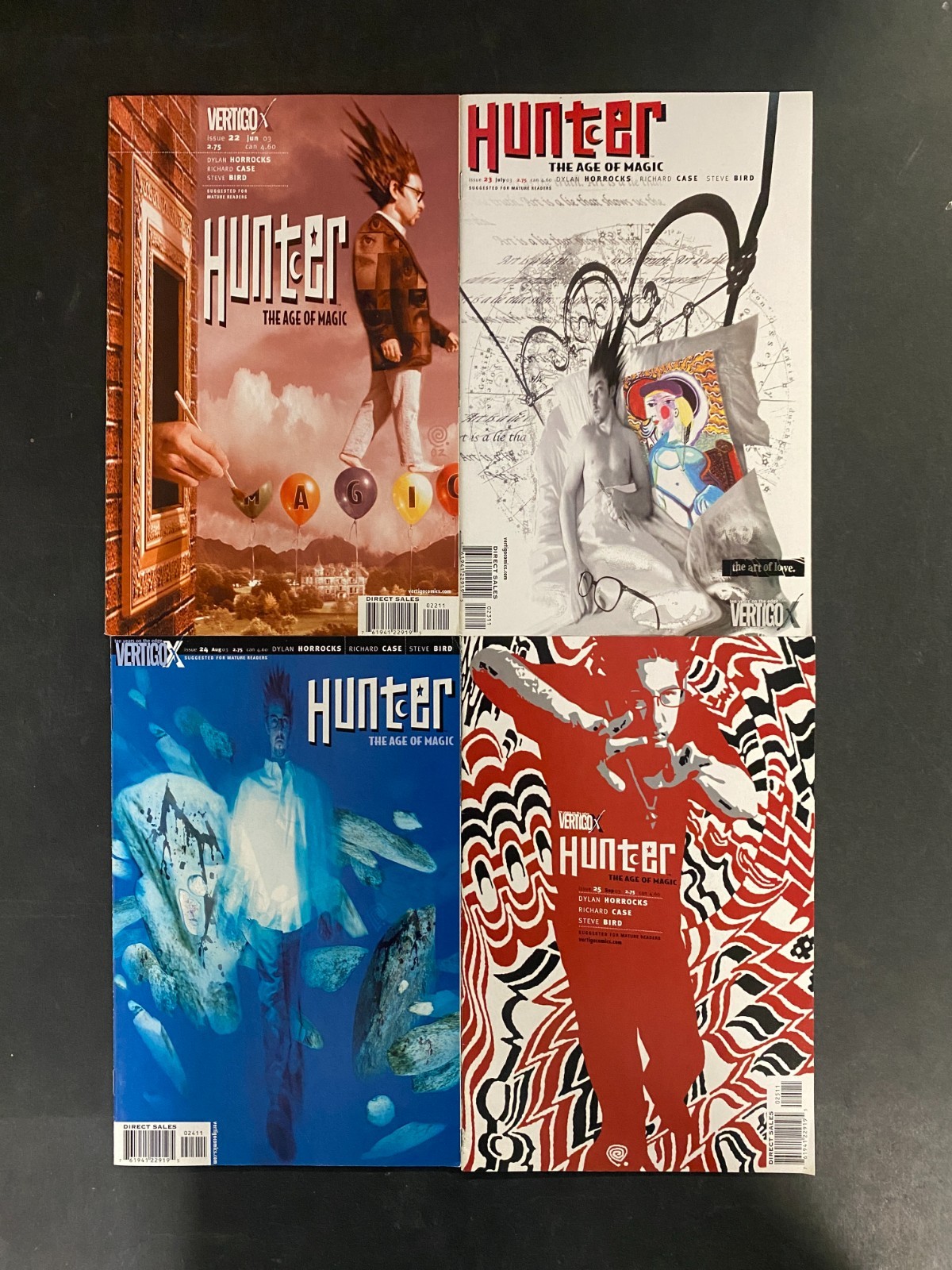 Hunter: The Age of Magic (2001) #'s 1-16, 18-25 Near Complete VF+ (8.5) Set – Hunter: the Age of Magic #1-25 Comic Bo…