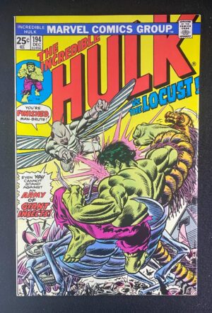 Incredible Hulk (1968) #194 NM- (9.2) Gil Kane – The Incredible Hulk #194 Comic Book Marvel Comics 1976