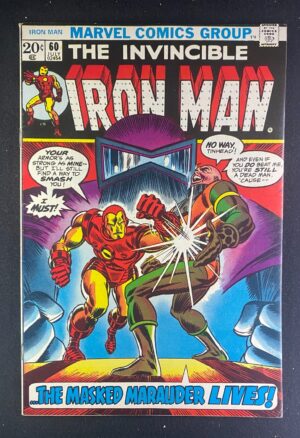 Iron Man (1968) #60 VF- (7.5) John Romita – Iron Man #61 Comic Book Marvel Comics 1973 Iron Man
