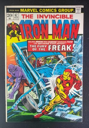 Iron Man (1968) #67 VF+ (8.5) Gil Kane – Iron Man #67 Comic Book Marvel Comics 1974 Iron Man