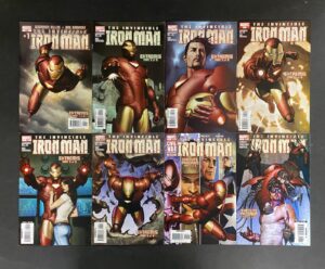 Iron Man (2004) #'s 1-22 + Annual #1 Lot 23 NM (9.4) Books Warren Ellis – Iron Man #1-22 Comic Book Marvel 2004