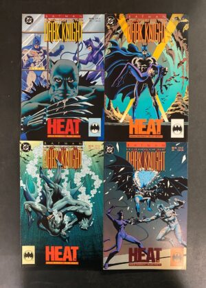 Legends of the Dark Knight (1992) #46-49 Complete VF+ "Heat" Lot – Batman: Legends of the Dark Knight #46-49 DC 1992…