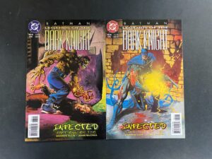 Legends of the Dark Knight (1992) #83-84 Complete VF "Infected" Lot – Batman: Legends of the Dark Knight #83-84 DC 19…