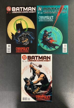 Legends of the Dark Knight (1992) #86-88 Complete VF "Conspiracy" Lot – Batman: Legends of the Dark Knight #86-88 DC…
