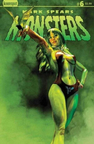 Mark Spears Monsters (2025) #6 NM Vampirella Variant Cover Keenspot – Mark Spears Monsters #6 Keenspot Entertainment…