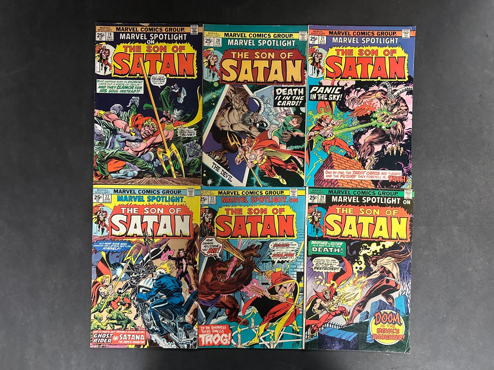 Marvel Spotlight (1971) #'s 12-24 Complete Son of Satan Lot VG/FN (5.0) – Marvel Spotlight #12-24 Comic Book Marvel C…