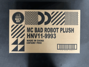MC Bad Robot Plush Action Figure JJ Abrams Comic Con Exclusive 2022 – DC 2022 Other