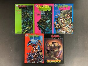 Melting Pot (1994) #1-4 + Sketchbook Complete VF (8.0) Set Kitchen Sink – Melting Pot #1-4 Kitchen Sink Press 1994 Other