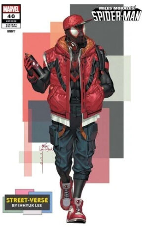 Miles Morales: Spider-Man (2018) #40 NM Inhyuk Lee Street-Verse Variant Cover – Miles Morales: Spider-Man #40 Marvel…