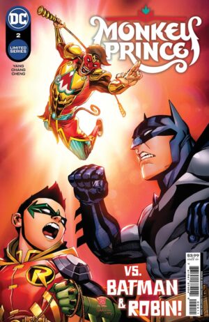 Monkey Prince (2022) #2 NM Bernard Chang Cover – Monkey Prince #2 DC Comics 2022 Batman