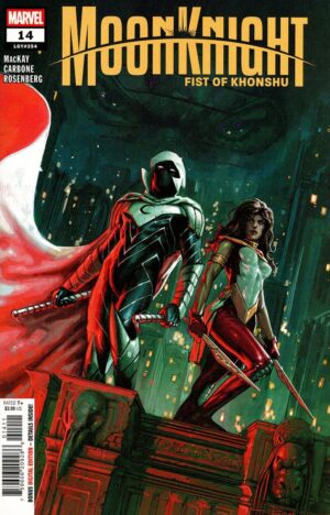 Moon Knight: Fist of Khonshu (2024) #14 NM Davide Paratore Cover – Moon Knight: Fist of Khonshu #14 Comic Book Marvel…