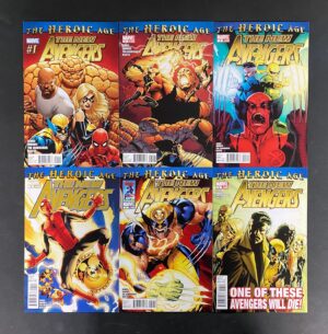 New Avengers (2010) #'s 1-34 + Annual #1 Complete NM (9.4) Set – New Avengers #1-34 Comic Book Marvel 2010 Avengers