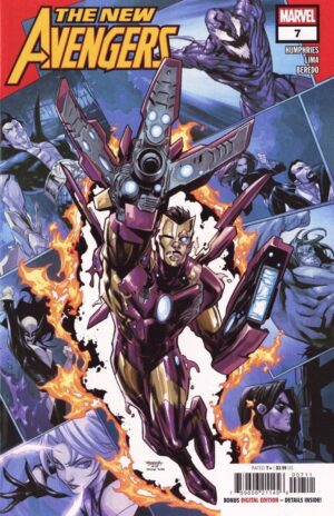 New Avengers (2025) #7 NM Stephen Segovia Cover – New Avengers #7 Comic Book Marvel Comics 2025 Avengers