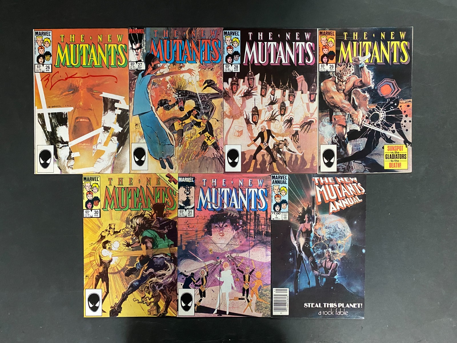 New Mutants (1983) #'s 18-31 + Annual #1 VF+ (8.5) 1st App Legion – New Mutants #18-31 Comic Book Marvel Comics 1983…