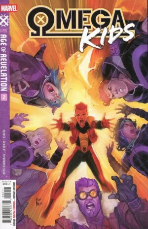 Omega Kids (2025) #2 NM Rod Reis Cover – Omega Kids #2 Comic Book Marvel 2025 Uncanny X-Men