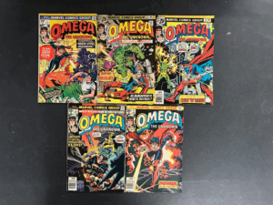 Omega The Unknown (1976) #1-10 FN (6.0) Marvel Comics – 1976 #1-10 Marvel 1976 Omega