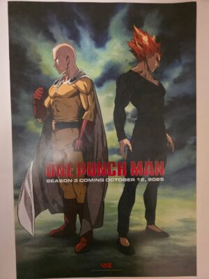 ONE PUNCH MAN Season 3 NYCC Exclusive Promo Poster ANIME – Poster