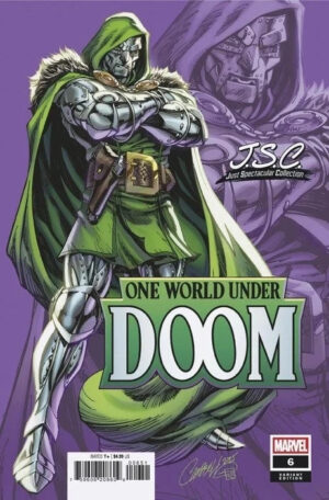One World Under Doom (2025) #6 NM J. Scott Campbell Variant Cover – Doom #6 Comic Book Marvel 2025 Fantastic Four