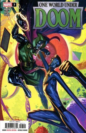 One World Under Doom (2025) #7 NM Ben Harvey Cover – Doom #7 Comic Book Marvel 2025 Fantastic Four