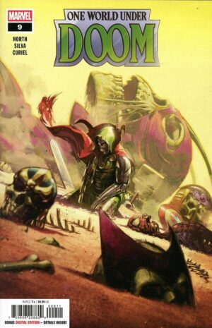 One World Under Doom (2025) #9 NM Ben Harvey Cover – Doom #9 Comic Book Marvel Comics 2025 Fantastic Four