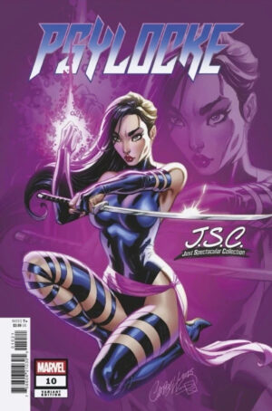 Psylocke (2025) #10 NM J. Scott Campbell Variant Cover – Psylocke #10 Comic Book Marvel 2025 Uncanny X-Men