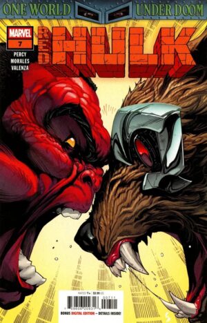 Red Hulk (2025) #7 NM Regular Geoff Shaw Cover – Red Hulk #4 Comic Book Marvel 2025 Hulk