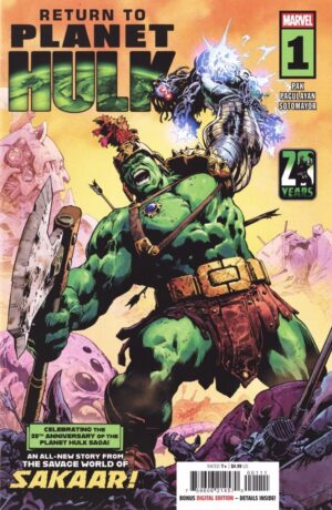 Return to Planet Hulk (2025) #1 NM Carlo Pagulayan Cover – Planet Hulk #4 Marvel 2022 Hulk