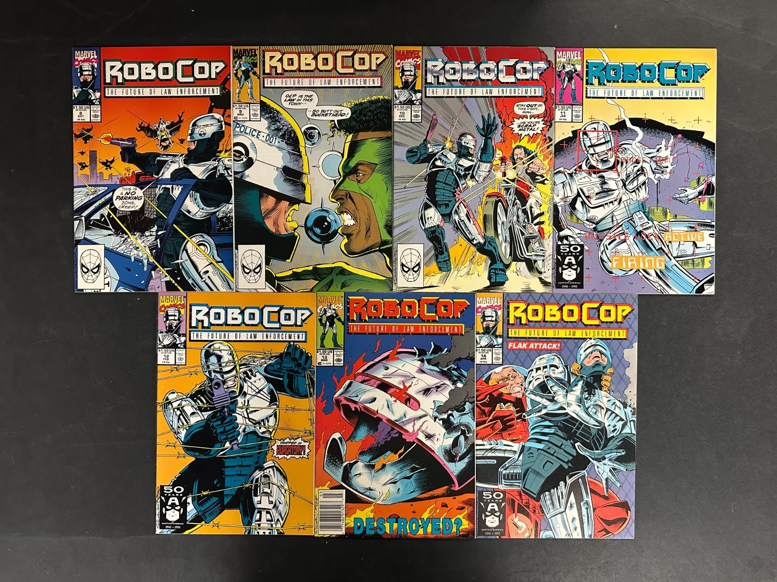Robocop (1990-93) VF (8.0) Lot of 27 – RoboCop #1 Dynamite Entertainment 1990