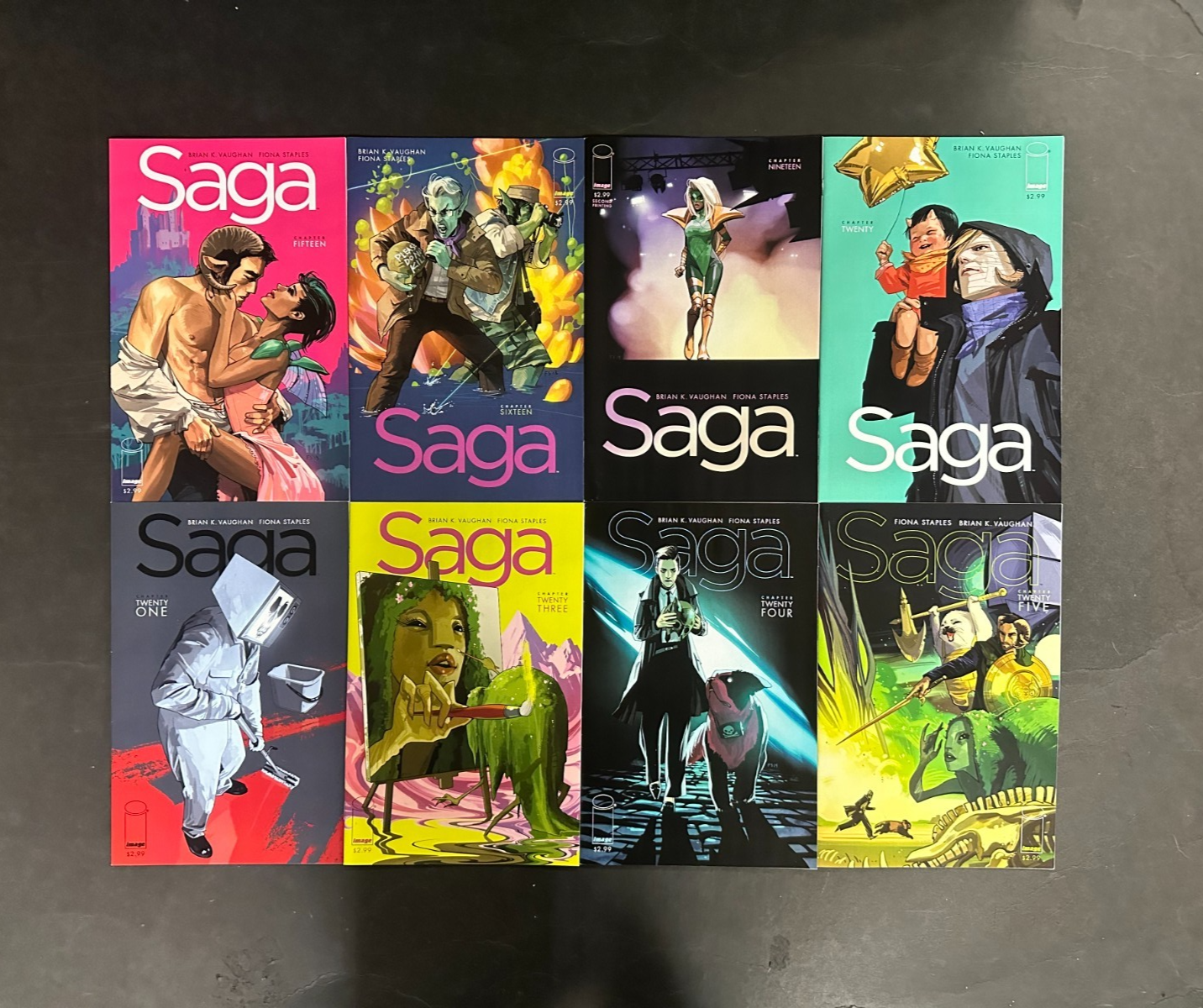 Saga (2012) #7-16, 19-21, 23-25 VF/NM (9.0) Lot of 16 Image Comics – Saga #Lotof16 Comic Book Image Comics 2012 Other