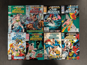 Saga of the Sub-Mariner (1988) #1-12 FN + Prince Namor (1984) #1-4 VF- Lot of 16 – Prince Namor, the Sub-Mariner #Lot…