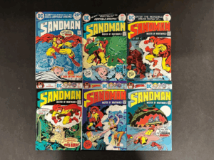 Sandman (1974) #1-6 FN+ (6.5) Complete Set – Sandman #1-6 DC Comics 1974 Sandman