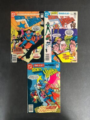 Secrets of the Legion of Super-Heroes (1981) #1-3 FN (6.0) Complete Set – Legion of Super-Heroes #1-3 DC Comics 1981…