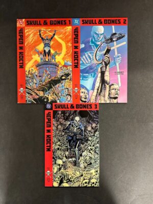 Skull & Bones (1992) #1-3 VF/NM (9.0) Complete Set – Skull and Bones #1-4 DC Comics 1992 Other