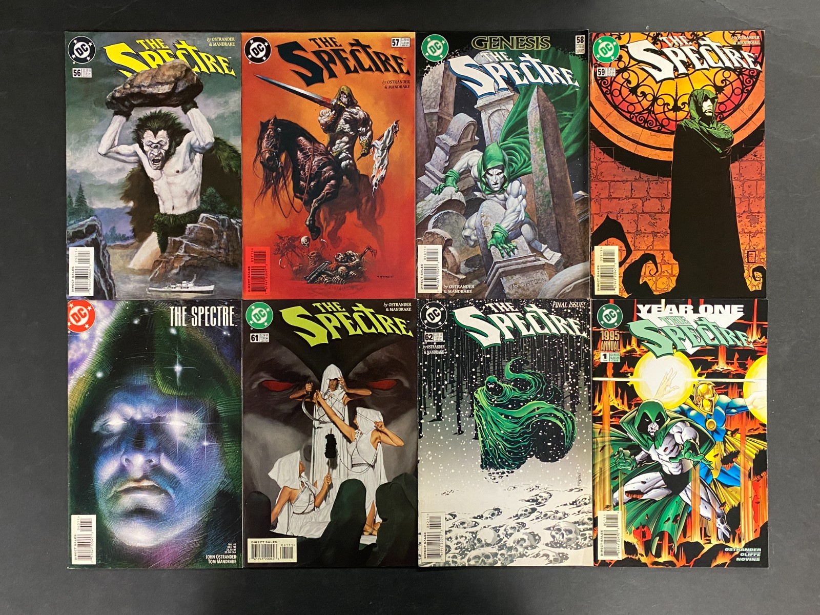 Spectre (1995) #'s 0-62 + 1995 Annual VF+ (8.5) Complete Set 1st Mister Terrific – Spectre #0-62 Comic Book DC Comics…