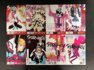 Spider-Gwen (2015) NM #0-34 + Annual + Spider-Women 8 Part Crossover Set – Spider-Gwen Comic Book Marvel Comics 2015