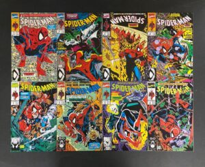Spider-Man (1990) #'s 1-98 Complete NM (9.4) Set McFarlane Romita Jr Larsen – Spider-Man #1-98 Comic Book Marvel Comi…