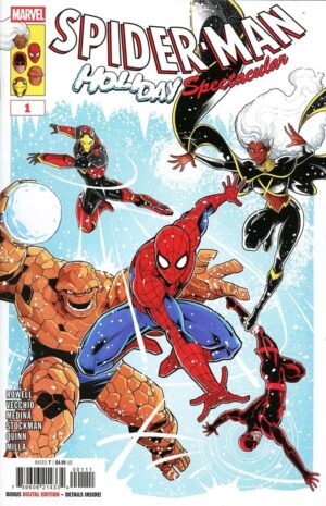 Spider-Man: Holiday Spectacular (2025) #1 NM Luciano Vecchio Cover – Spider-Man #1 Comic Book Marvel Comics 2025 Spid…