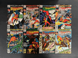 Spider-Woman (1978) #1-50 FN (6.0) Complete Set – Spider-Woman #1-50 Marvel Comics 1978