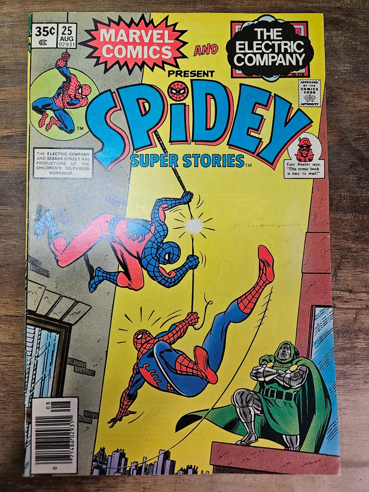 SPIDEY SUPER STORIES #25 #45 (1977/1980) 6.5/6.0 SET OF 2 DOOM WEB-MAN SURFER kg – Spidey Super Stories #25 Comic Boo…