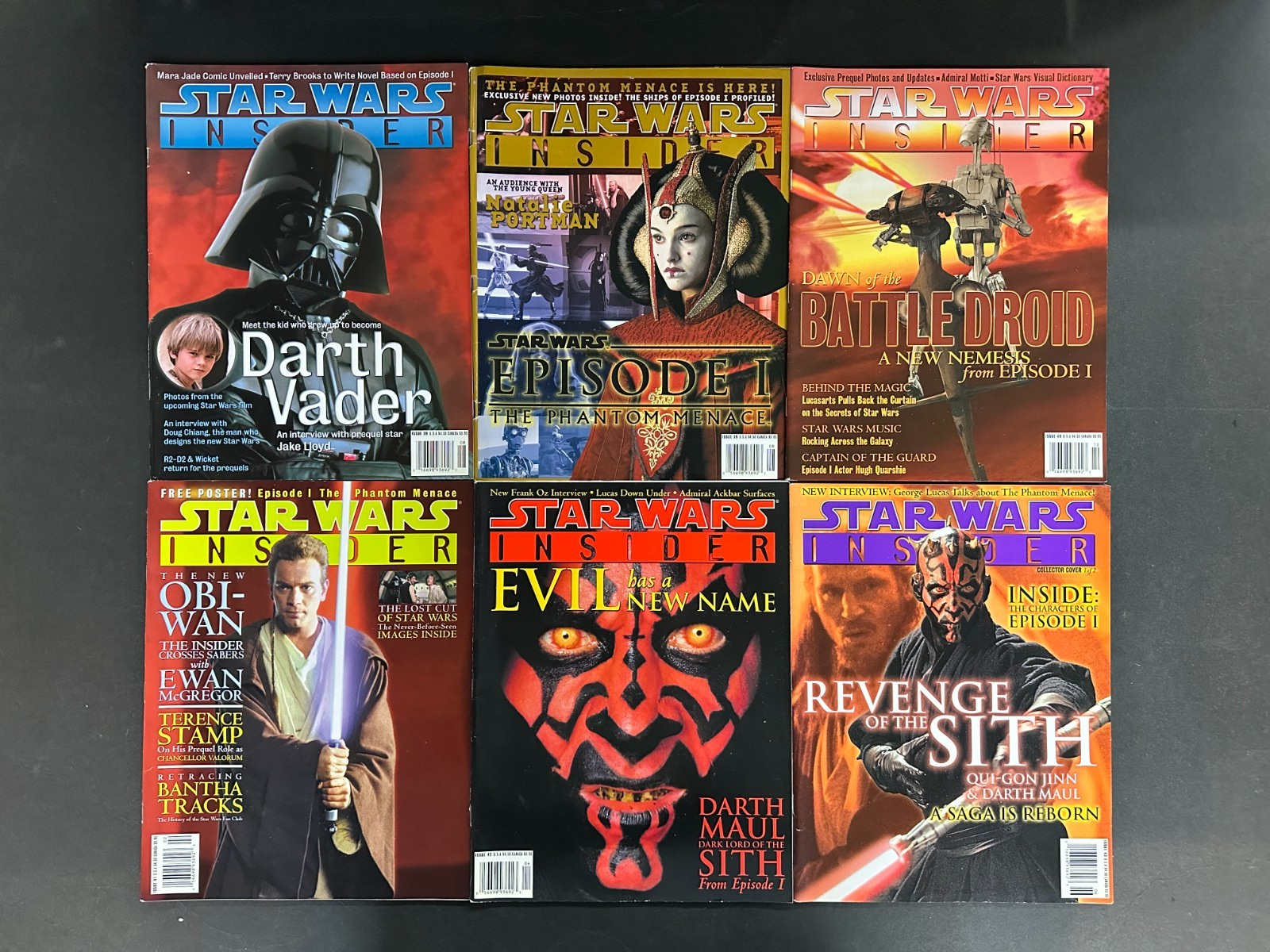 Star Wars Insider (1987) #33-82 Reader Lot of 48 – Star Wars Galaxy Magazine #Lotof48 Titan Comics 1987 Star Wars