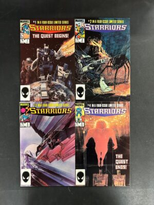 Starriors (1984) #1-4 VF+ Set – Starriors #1-4 Comic Book Marvel Comics 1984