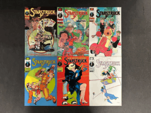 Starstruck (1985) #'s 1 2 3 4 5 6 VF+ (8.5) Complete Set – Starstruck #1-6 Comic Book Marvel 1985 Avengers