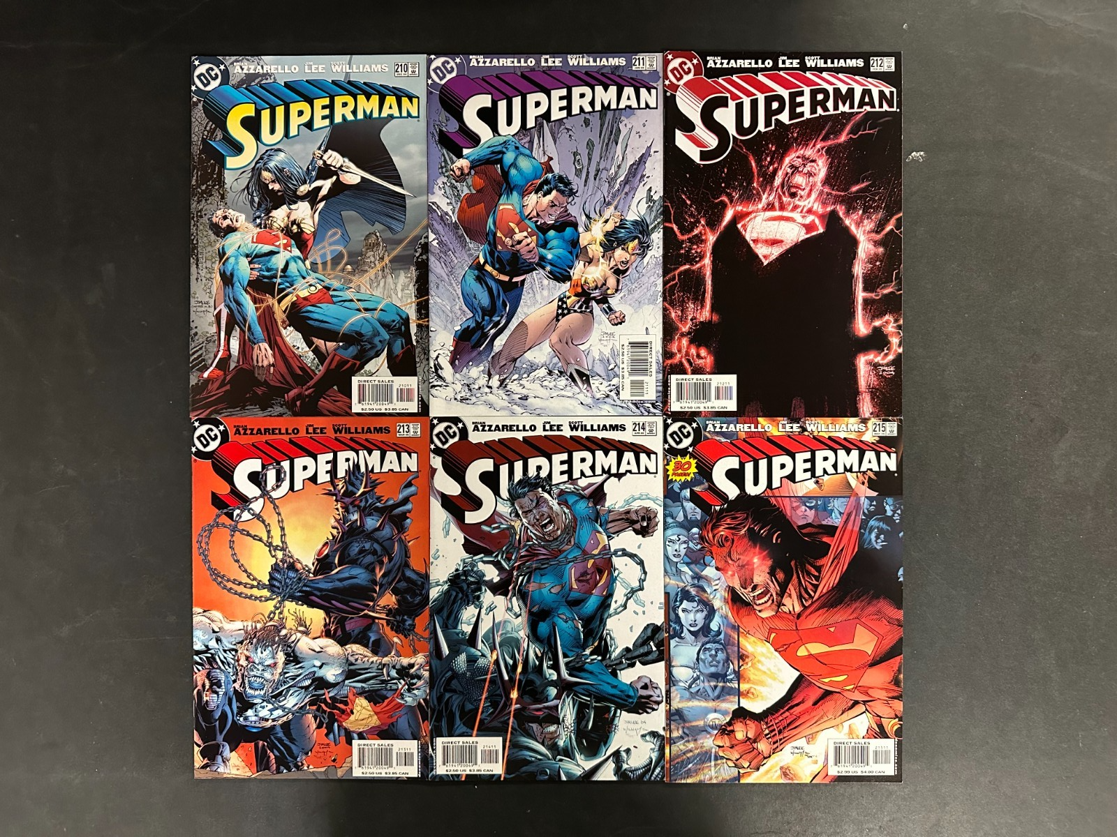 Superman (1987) #204-215 VF/NM Set – Superman #8 Comic Book DC Comics 1987