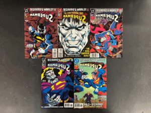 "Superman" Bizarro's World! (1994) Complete VF- (7.5) Lot of 5 – Bizarro's World #Lotof5 Comic Book DC Comics 1994
