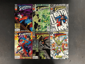 "Superman" Dead Again! (1994) Complete VF/NM (9.0) Set – Superman Comic Book DC Comics 1994