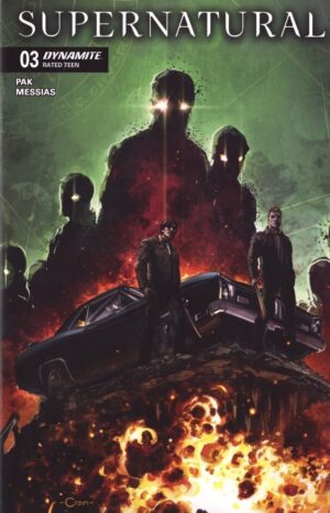 Supernatural (2025) #3 NM Clayton Crain Cover Dynamite – Supernatural #3 Comic Book Dynamite Entertainment 2025